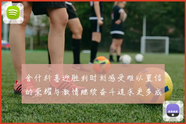 舍什科喜迎胜利时刻感受难以置信的荣耀与激情继续奋斗追求更多成就